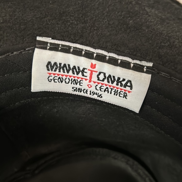 Minnetonka The Outback Buffalo Nickel vintage thick leather shapable cow… - Picture 7 of 8